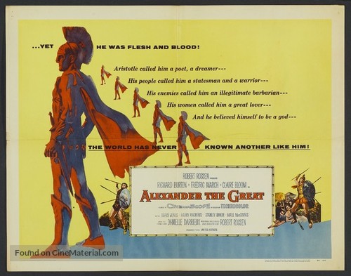 Alexander the Great - Theatrical movie poster