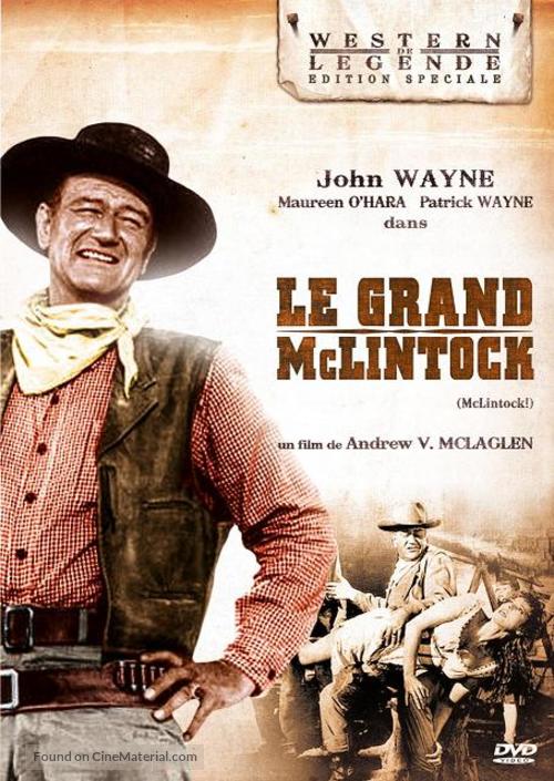 McLintock! - French DVD movie cover