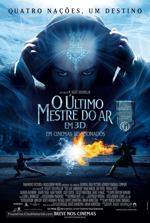 The Last Airbender - Brazilian Movie Poster