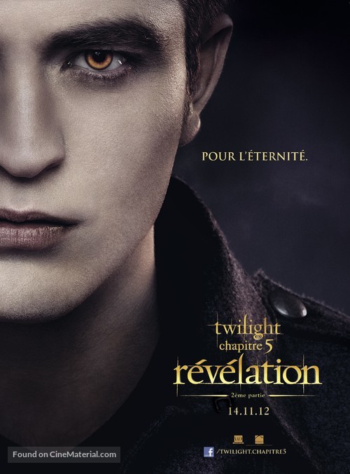 The Twilight Saga: Breaking Dawn - Part 2 - French Movie Poster