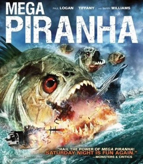 Mega Piranha - Blu-Ray movie cover