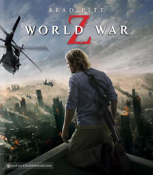 World War Z - Blu-Ray movie cover