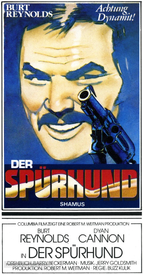 Shamus - German Movie Poster