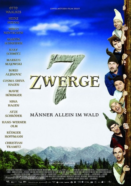 7 Zwerge - German Movie Poster