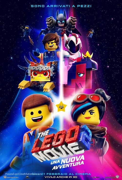 The Lego Movie 2: The Second Part - Italian Movie Poster