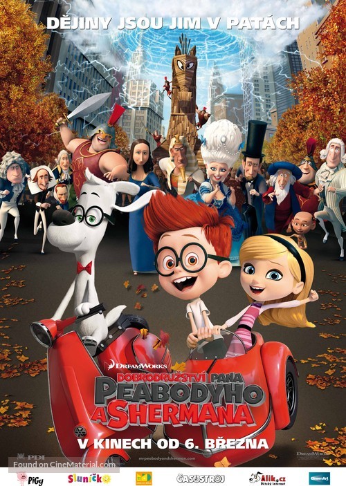 Mr. Peabody &amp; Sherman - Czech Movie Poster