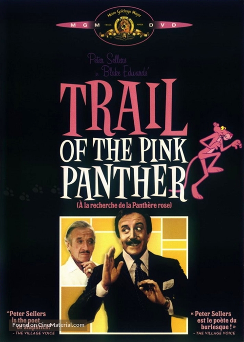 Trail of the Pink Panther - Canadian DVD movie cover