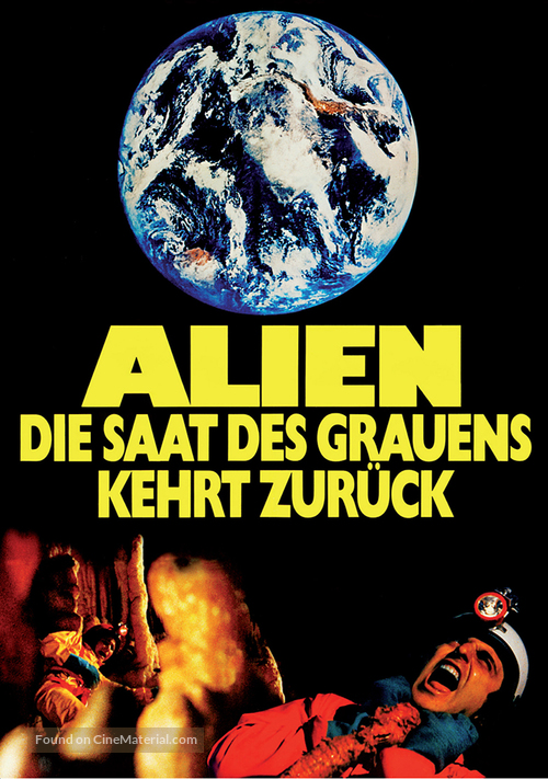 Alien 2 - Sulla terra - German DVD movie cover