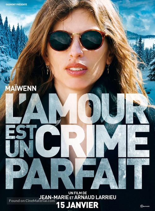 L&#039;amour est un crime parfait - French Movie Poster