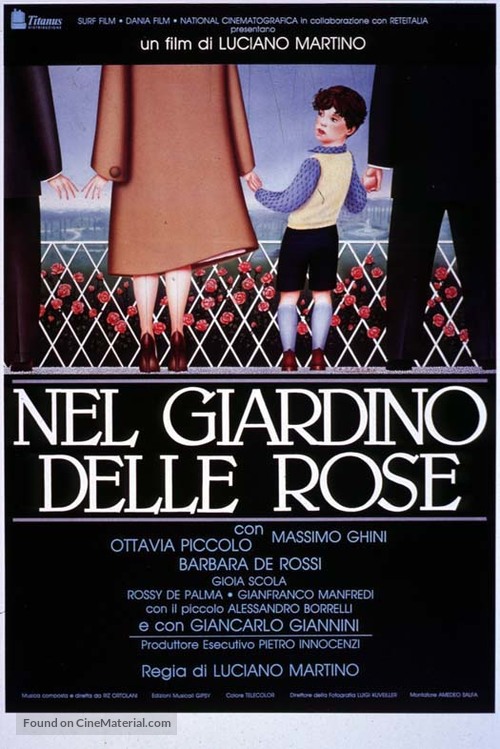 Nel giardino delle rose - Italian Movie Poster