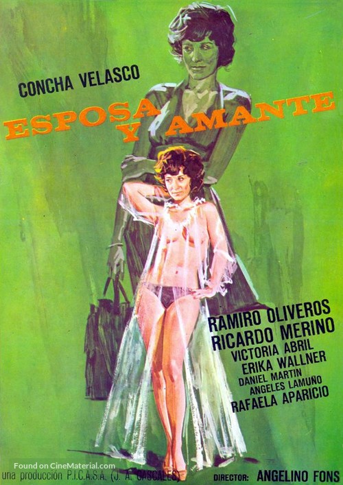 Esposa y amante - Spanish Movie Poster