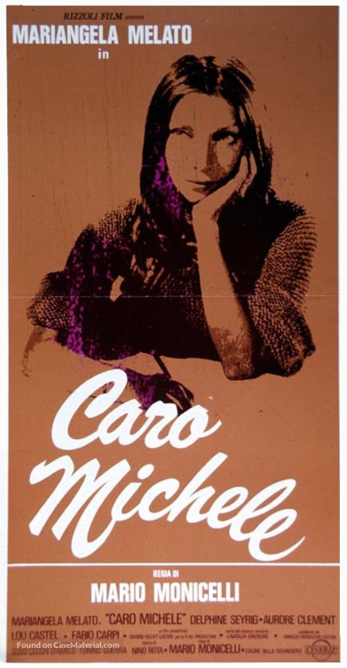 Caro Michele - Italian Movie Poster