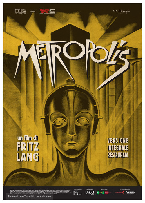 Metropolis - Italian Re-release movie poster