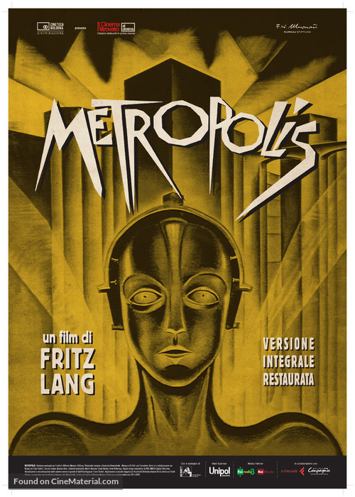 Metropolis - Italian Re-release movie poster