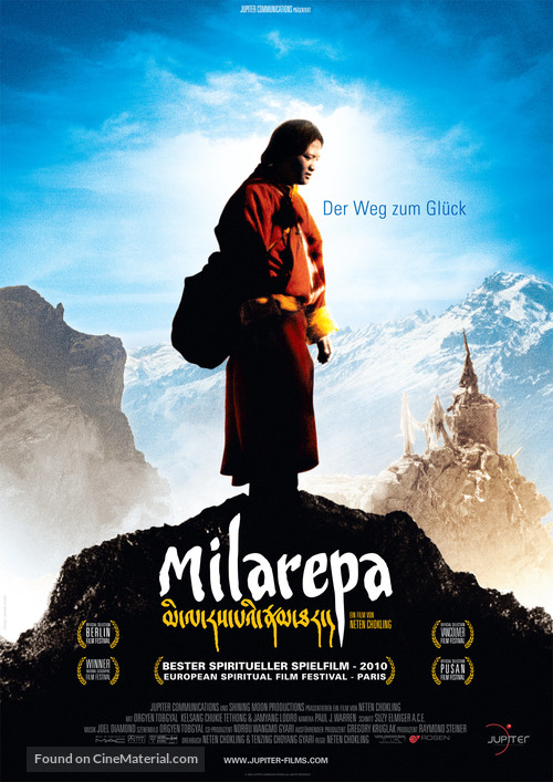 Milarepa - German Movie Poster