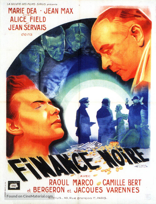 Finance noire - French Movie Poster