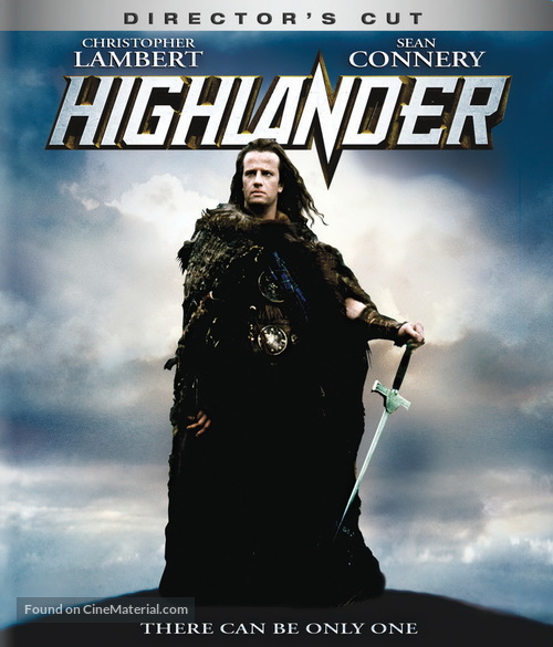 Highlander - Blu-Ray movie cover