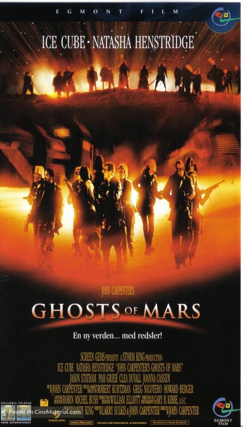 Ghosts Of Mars - Norwegian Movie Cover