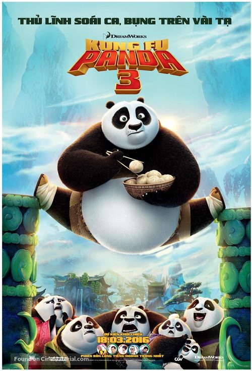 Kung Fu Panda 3 - Vietnamese Movie Poster