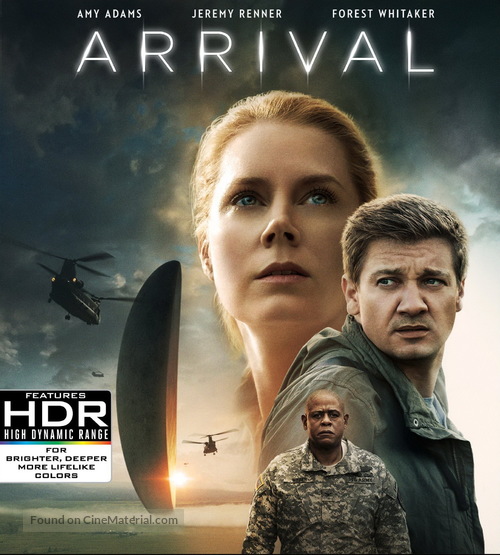 Arrival - Blu-Ray movie cover