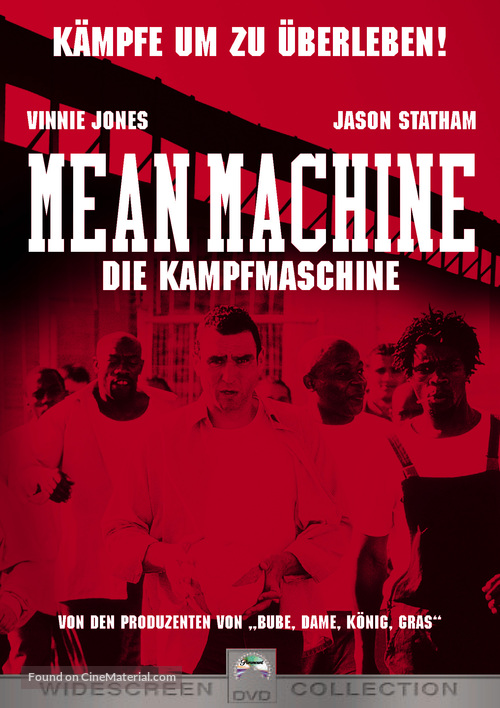 Mean Machine - German DVD movie cover