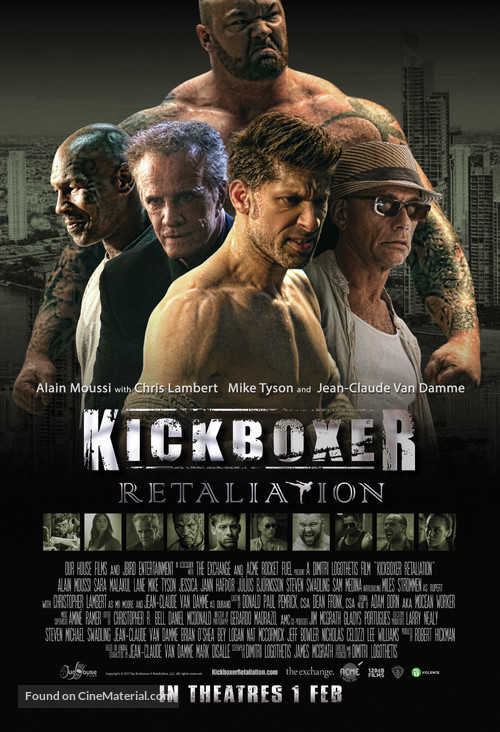 Kickboxer: Retaliation - Singaporean Movie Poster