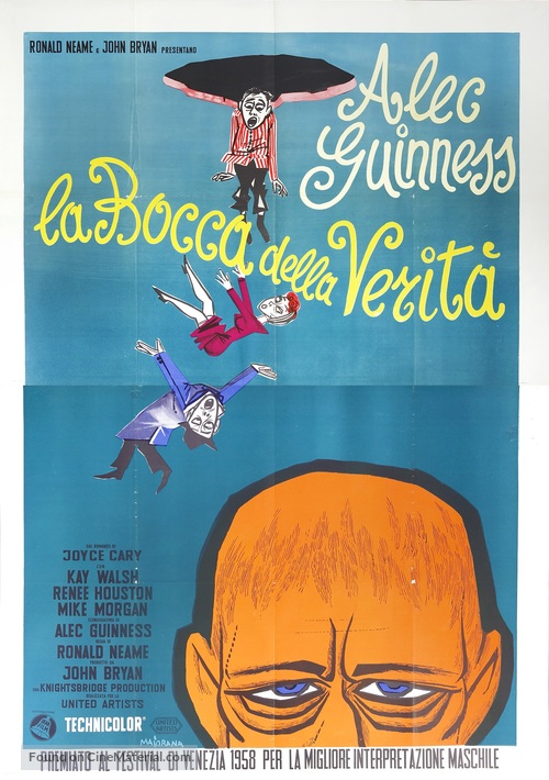 The Horse&#039;s Mouth - Italian Movie Poster