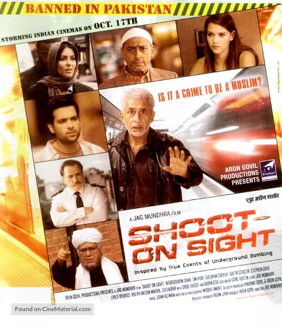 Shoot on Sight - Indian Movie Poster