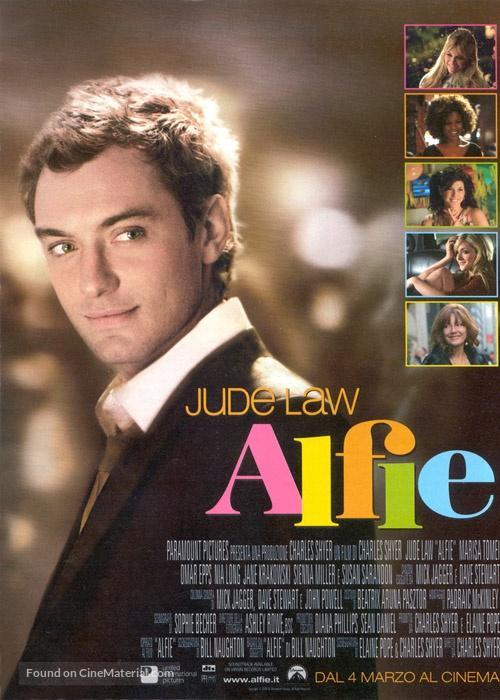 Alfie - Italian Advance movie poster