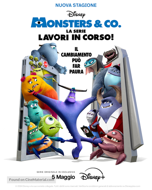 &quot;Monsters at Work&quot; - Italian Movie Poster