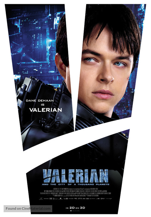 Valerian and the City of a Thousand Planets - Dutch Movie Poster