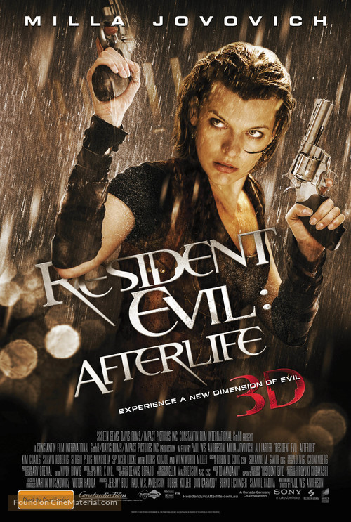 Resident Evil: Afterlife - Australian Movie Poster