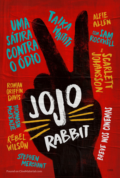 Jojo Rabbit - Brazilian Movie Poster