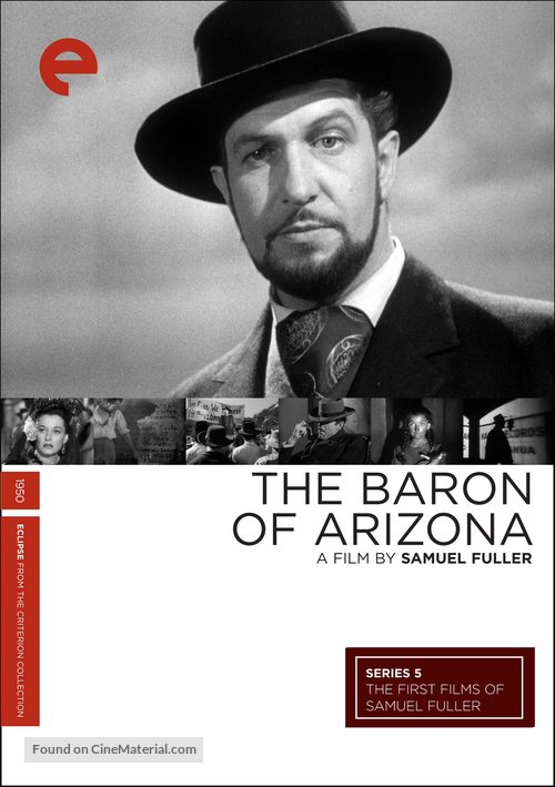 The Baron of Arizona - DVD movie cover