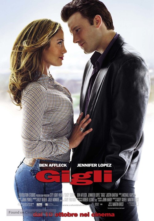 Gigli - Italian poster