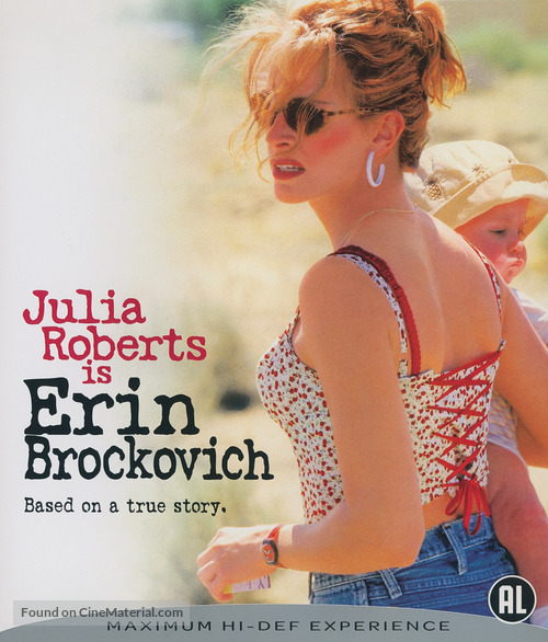 Erin Brockovich - Dutch Blu-Ray movie cover