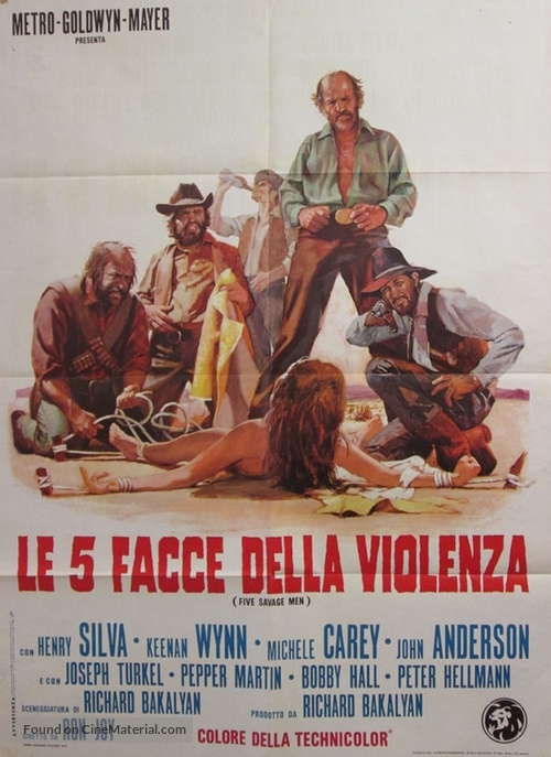 The Animals - Italian Movie Poster