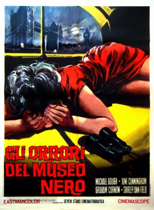 Horrors of the Black Museum - Italian Movie Poster