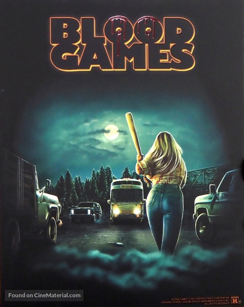 Blood Games - Blu-Ray movie cover