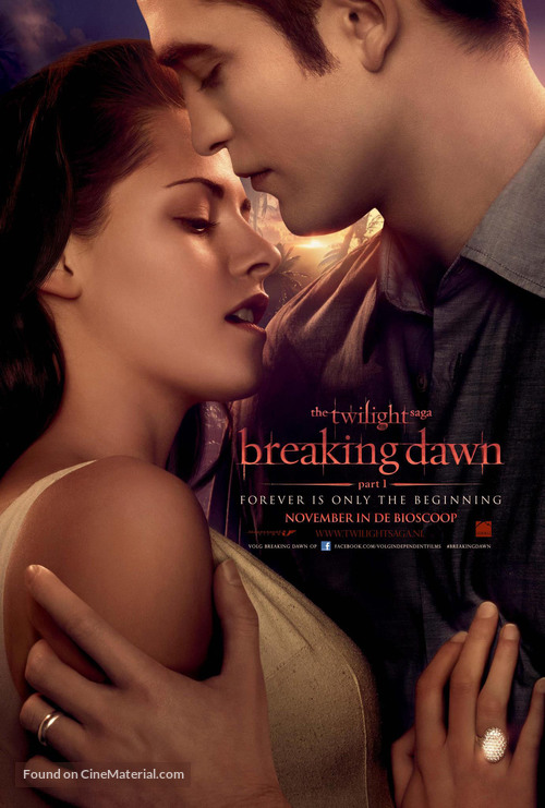 The Twilight Saga: Breaking Dawn - Part 1 - Dutch Movie Poster
