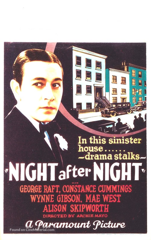 Night After Night - Movie Poster