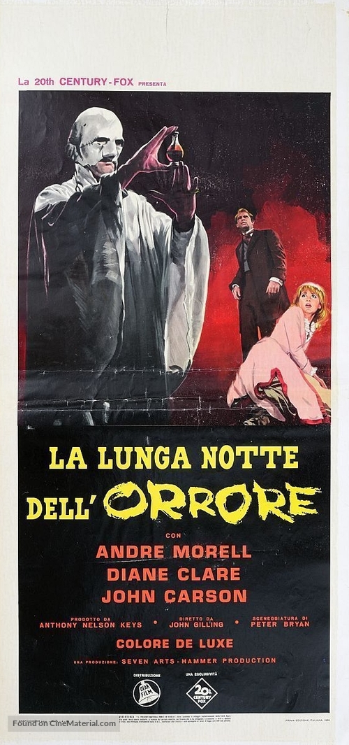 The Plague of the Zombies - Italian Movie Poster