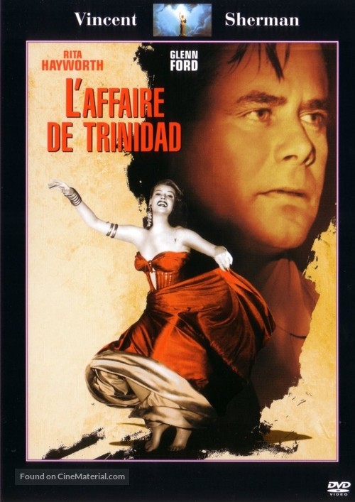 Affair in Trinidad - French DVD movie cover