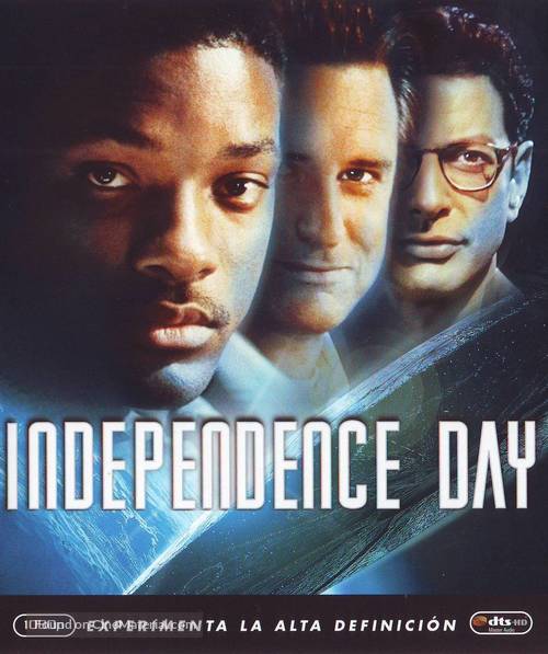 Independence Day - Spanish Blu-Ray movie cover