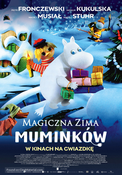 Muumien taikatalvi - Polish Movie Poster