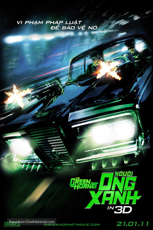 The Green Hornet - Vietnamese Movie Poster