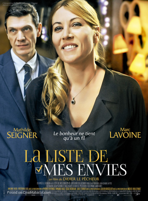 La liste de mes envies - French Movie Poster