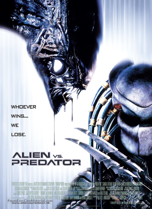 AVP: Alien Vs. Predator - Danish Movie Poster