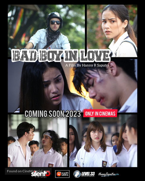 Bad Boy in Love - Indonesian Movie Poster