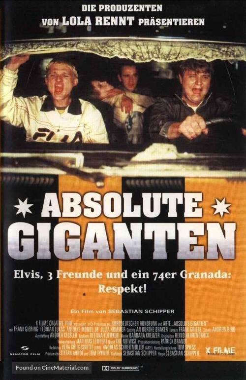 Absolute Giganten - German Movie Poster